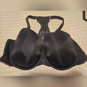 Torrid Curve Front Close Black Lace Racerback Bra - 44D